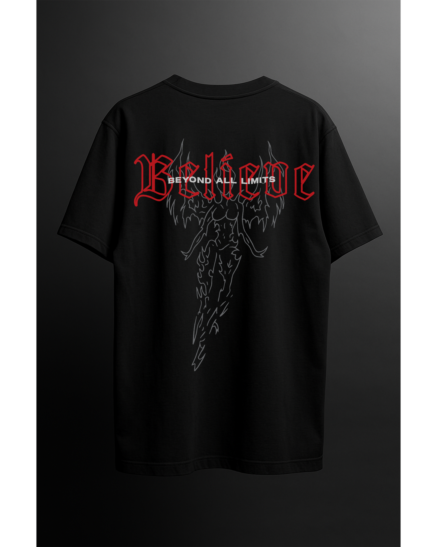 Limitless Creed oversized tee